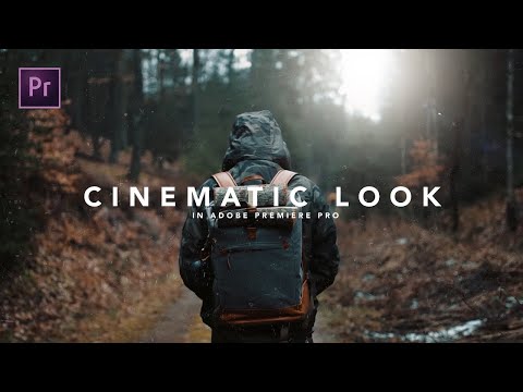 Thumbnail for How to get the CINEMATIC LOOK in Premiere Pro Tutorial