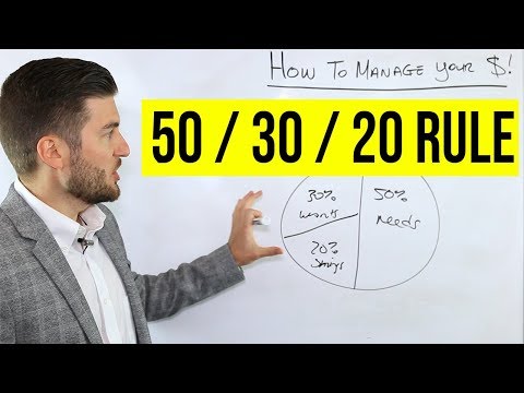 Thumbnail for How To Manage Your Money (50/30/20 Rule)