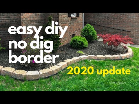 Thumbnail for easy diy No Dig Border *2020 UPDATE*