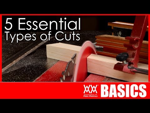 Thumbnail for 5 Woodworking Cuts You Need to Know How to Make | WOODWORKING BASICS